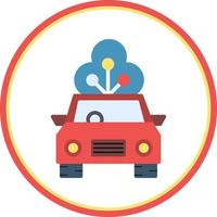 Driving Data Vector Icon Design