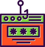 Password Phishing Vector Icon Design