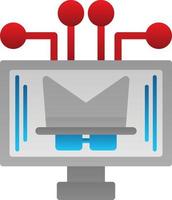 Cyber Crime Vector Icon Design