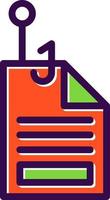 Stealing Documents Vector Icon Design