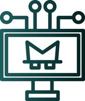 Cyber Crime Vector Icon Design