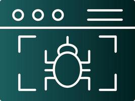 Virus Detection Vector Icon Design
