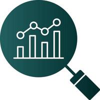 Market Research Vector Icon Design