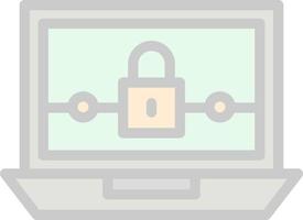 Ransomware Vector Icon Design