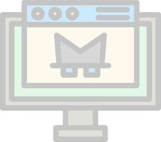 Online Robbery Vector Icon Design