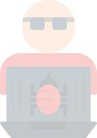 Hacker Vector Icon Design