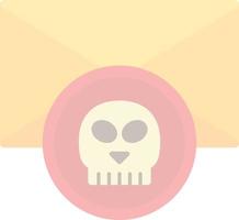 Email Hacked Vector Icon Design