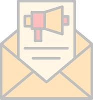 diseño de icono de vector de marketing por correo electrónico