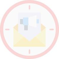 diseño de icono de vector de marketing directo de correo electrónico