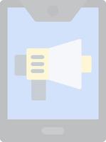 Mobile Marketing Vector Icon Design