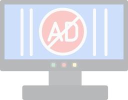 Ad Blocker Vector Icon Design