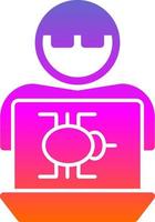 Hacker Vector Icon Design