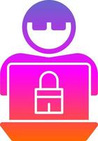 Cyber Attack Vector Icon Design