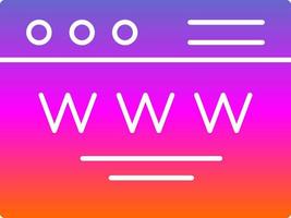 Website Vector Icon Design