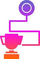 Long Range Planning Vector Icon Design
