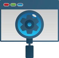Search Engine Optimisation Vector Icon Design