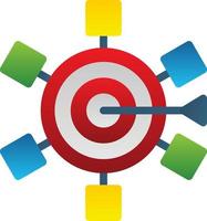 Marketing Strategy Vector Icon Design