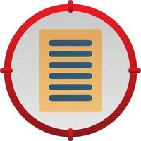 Contextual Targeting Vector Icon Design