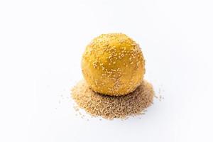 khas khas besan laddu o laddoo foto