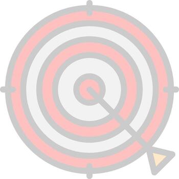 Behavioral Targeting Vector Icon Design