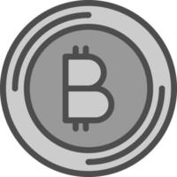 Bitcoin Vector Icon Design