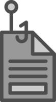 Stealing Documents Vector Icon Design