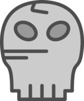 Skull Vector Icon Design