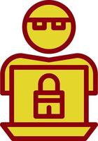 Cyber Attack Vector Icon Design
