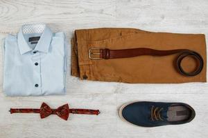 Male clothes and accessories photo