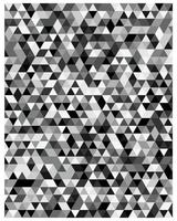 publicación de patrón en blanco y negro de triángulo, diseño abstracto, papel tapiz, fondo, vector, arte vector