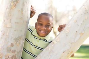 Young African American Boy photo