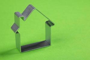 Small abstract model of house photo