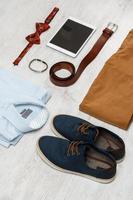 Male clothes and accessories photo