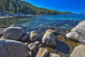 Beautiful Shoreline of Lake Tahoe photo