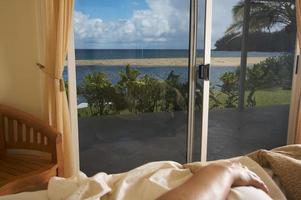 Tropical View from Bed photo