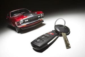 Car Key and Sports Car photo