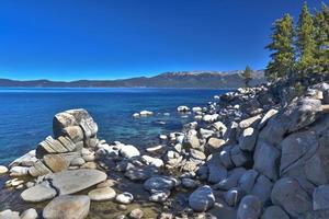 Beautiful Shoreline of Lake Tahoe photo