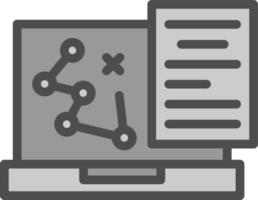 Digital Strategy Vector Icon Design