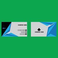 A sample business card template design vector