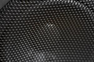 Abstract Macro of Speaker Mesh photo