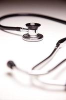 Stethoscope on Gradated Background photo