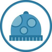 Winter Hat Vector Icon Design