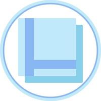Handkerchief Vector Icon Design