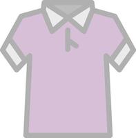 Polo Shirt Vector Icon Design