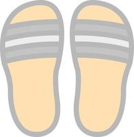Flip Flop Vector Icon Design