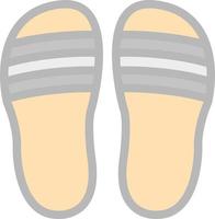 Flip Flop Vector Icon Design