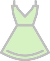 diseño de icono de vector de vestido