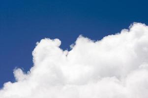 White Cumulus Clouds photo