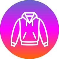 Hoodie Vector Icon Design