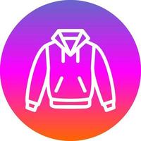 Hoodie Vector Icon Design